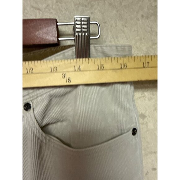 Banana Republic Men's Pants Straight Fit Tan Corduroy Pima Cotton Size 34 - Picture 6 of 9